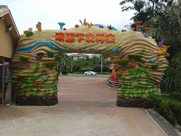 關(guān)于水泥塑石假山大門(mén)的一些知識介紹