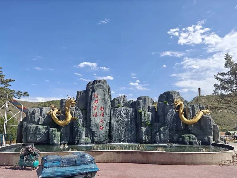 景區GRC塑石假山