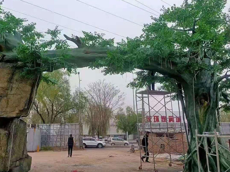 水泥仿真假樹(shù)大門(mén) 水泥仿真假樹(shù)大門(mén)