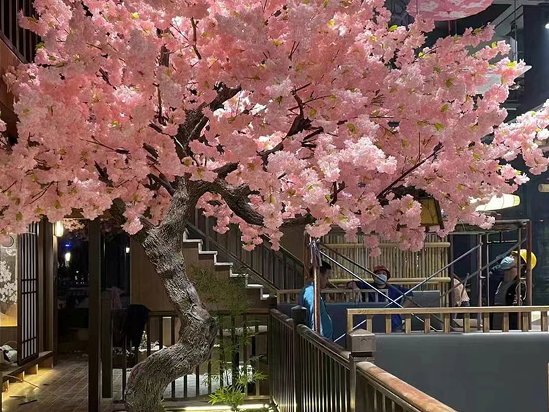 玻璃鋼仿真櫻花樹(shù)