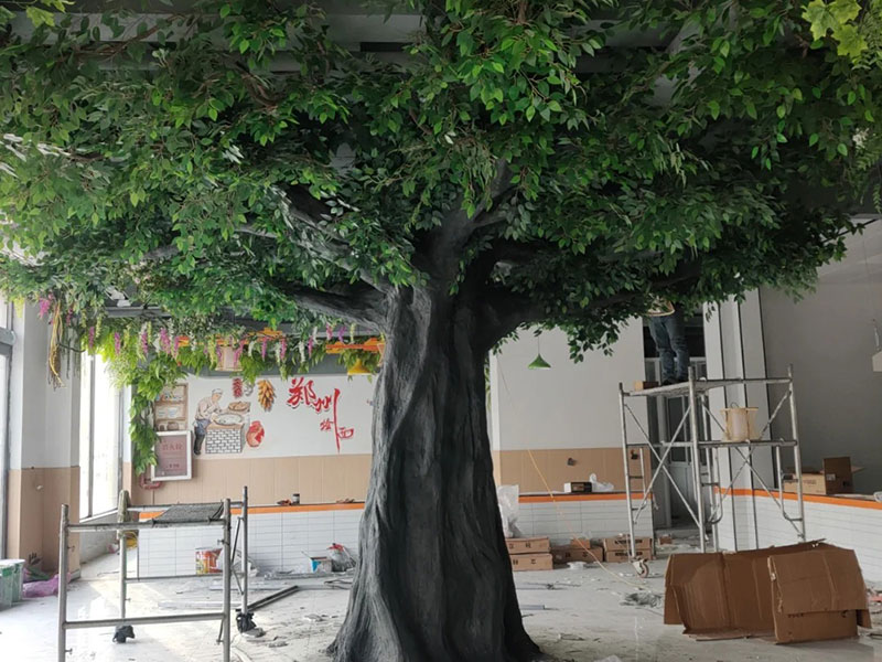 室內仿真樹(shù)制作